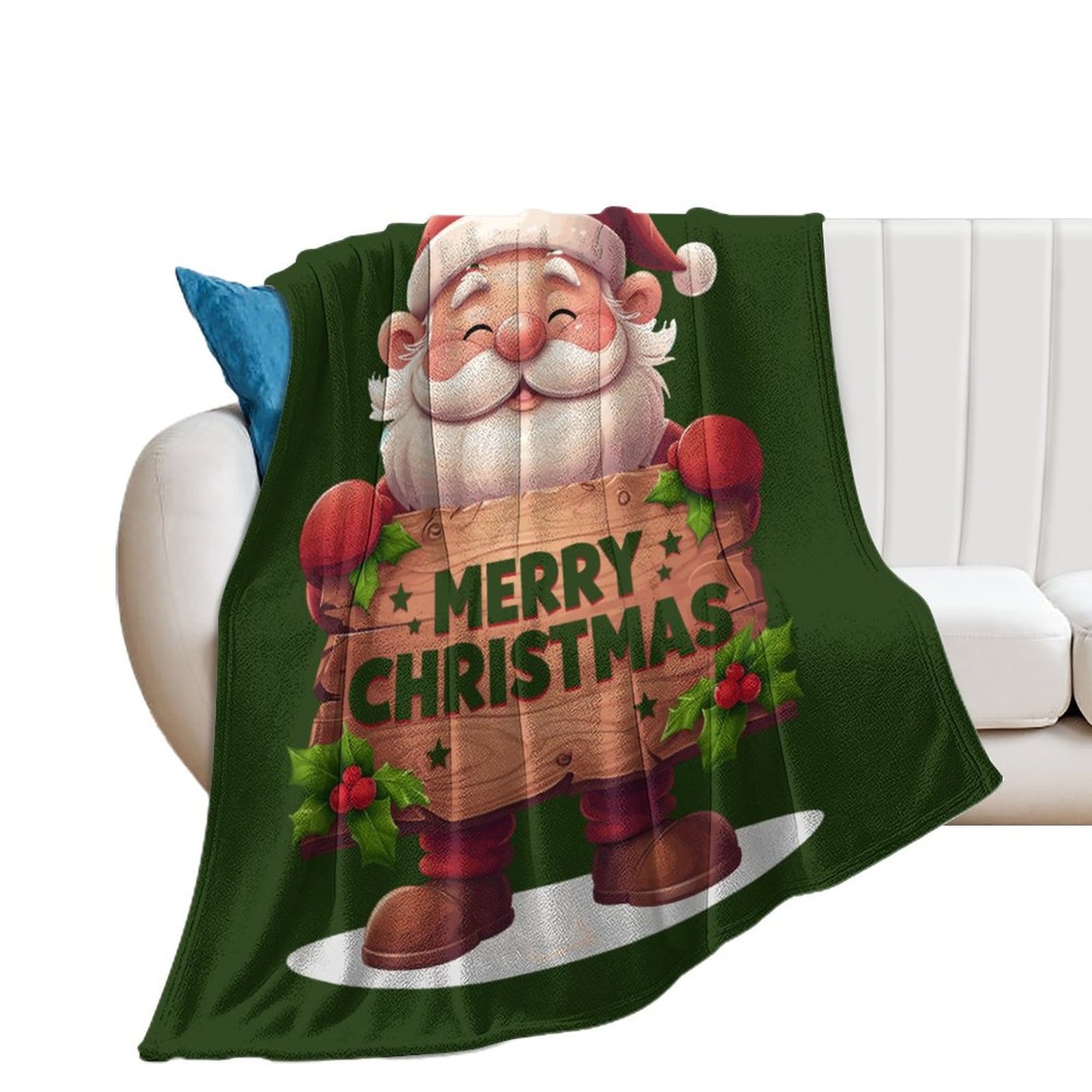 Flannel Blanket (One-sided Printing)-50"×60"