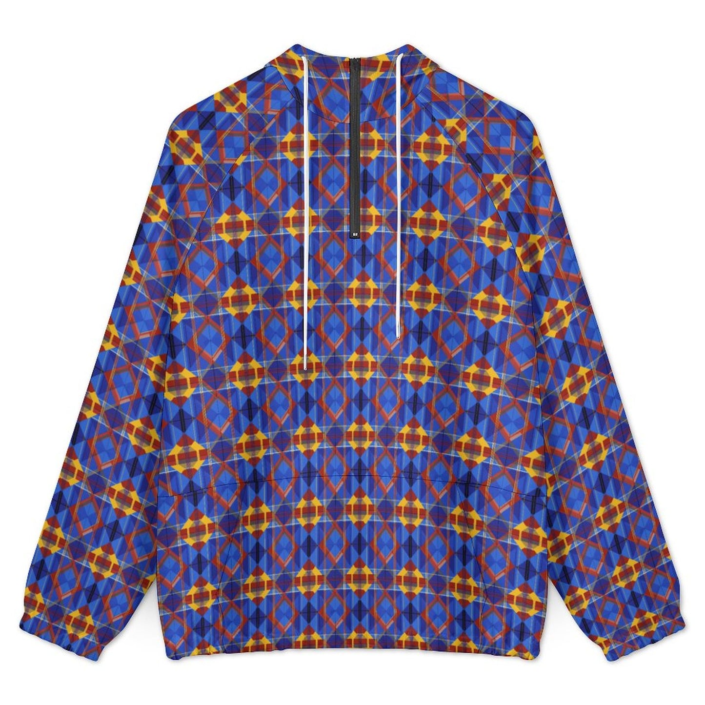 Double-Layered Hoodie with Pockets(All-Over Printing)