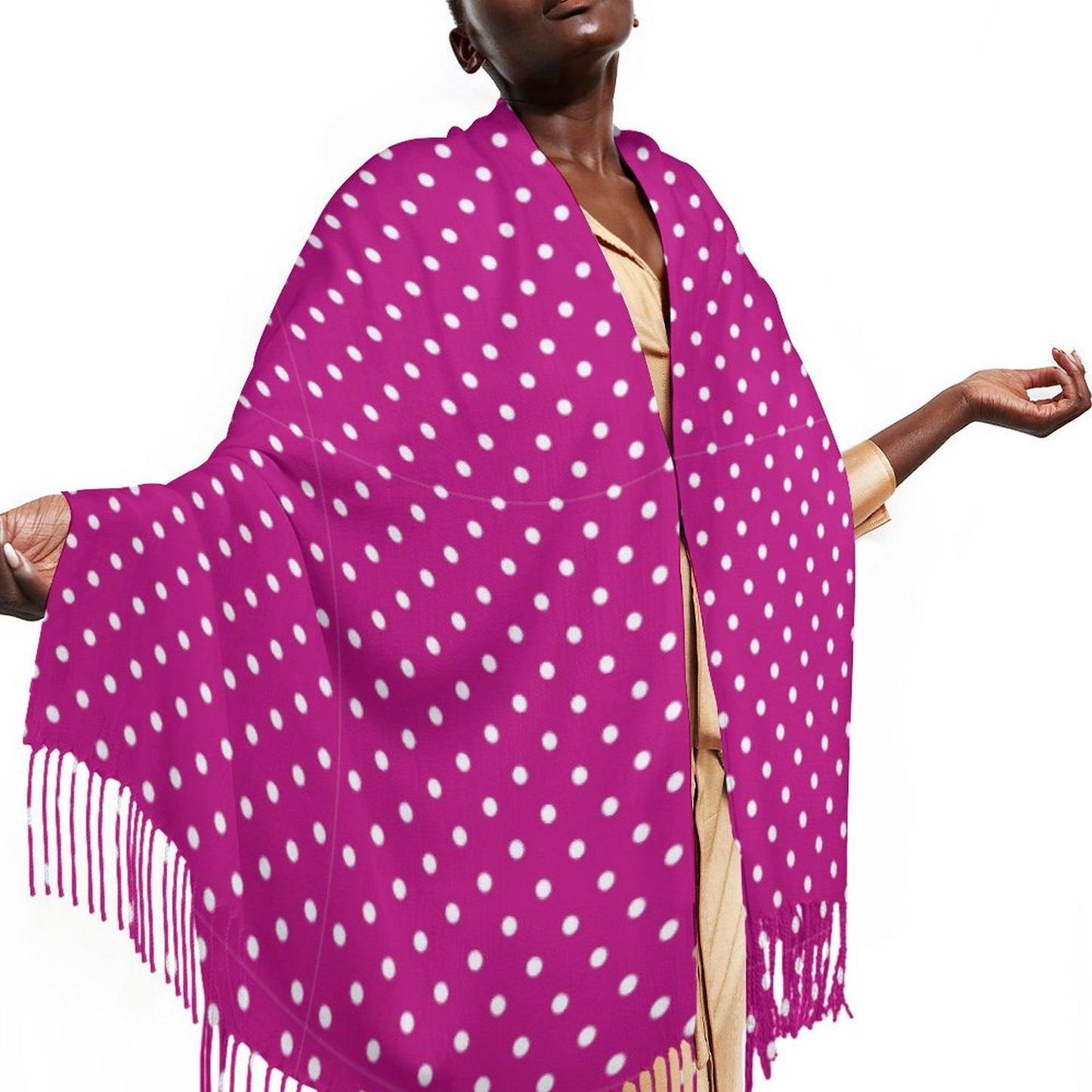 Cashmere-like Tassel Scarf