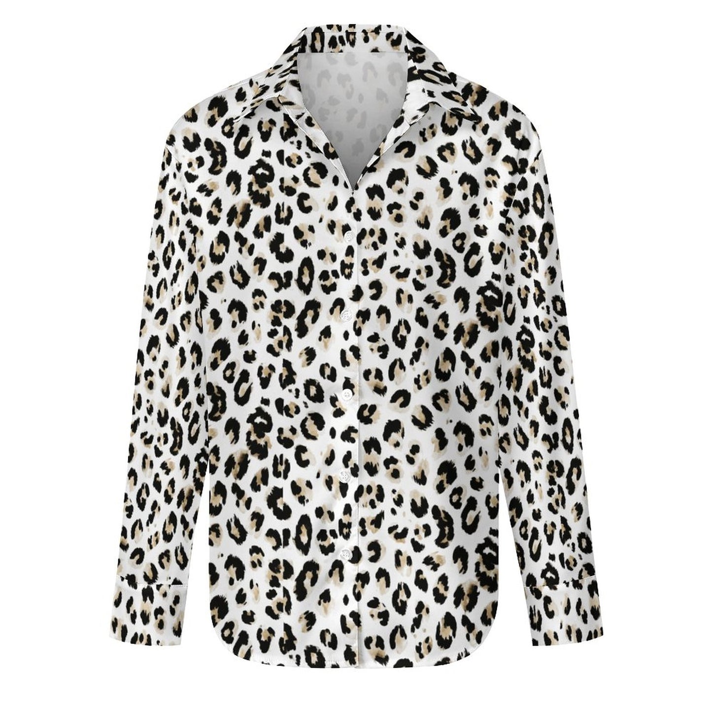 Women's Flower Blouse Long Sleeve