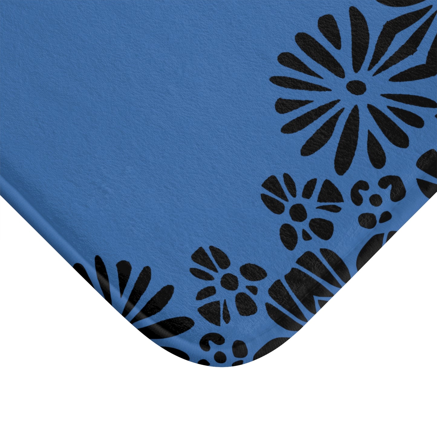 Floral Elegance Bath Mat - Chic Bathroom Decor, Home Spa Essentials, Gift for Her, Modern Design, Cozy Comfort
