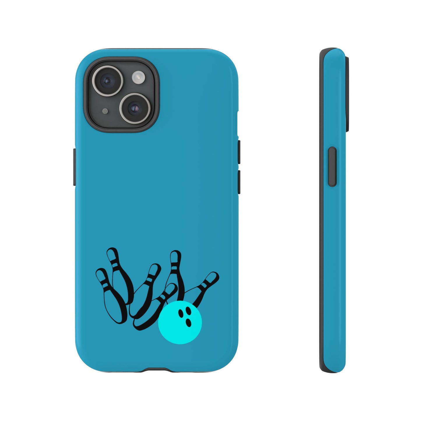 Bowling Phone Case, Tough Cases for Bowling Enthusiasts, Fun Gift for Bowlers, Unique Phone Accessory, Sports Themed Cases