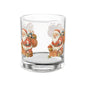 Festive Santa Rocks Glass, Perfect for Holiday Gatherings, Christmas Cheer, Unique Gift for Loved Ones, Cocktail Enthusiasts, 10oz Capacity
