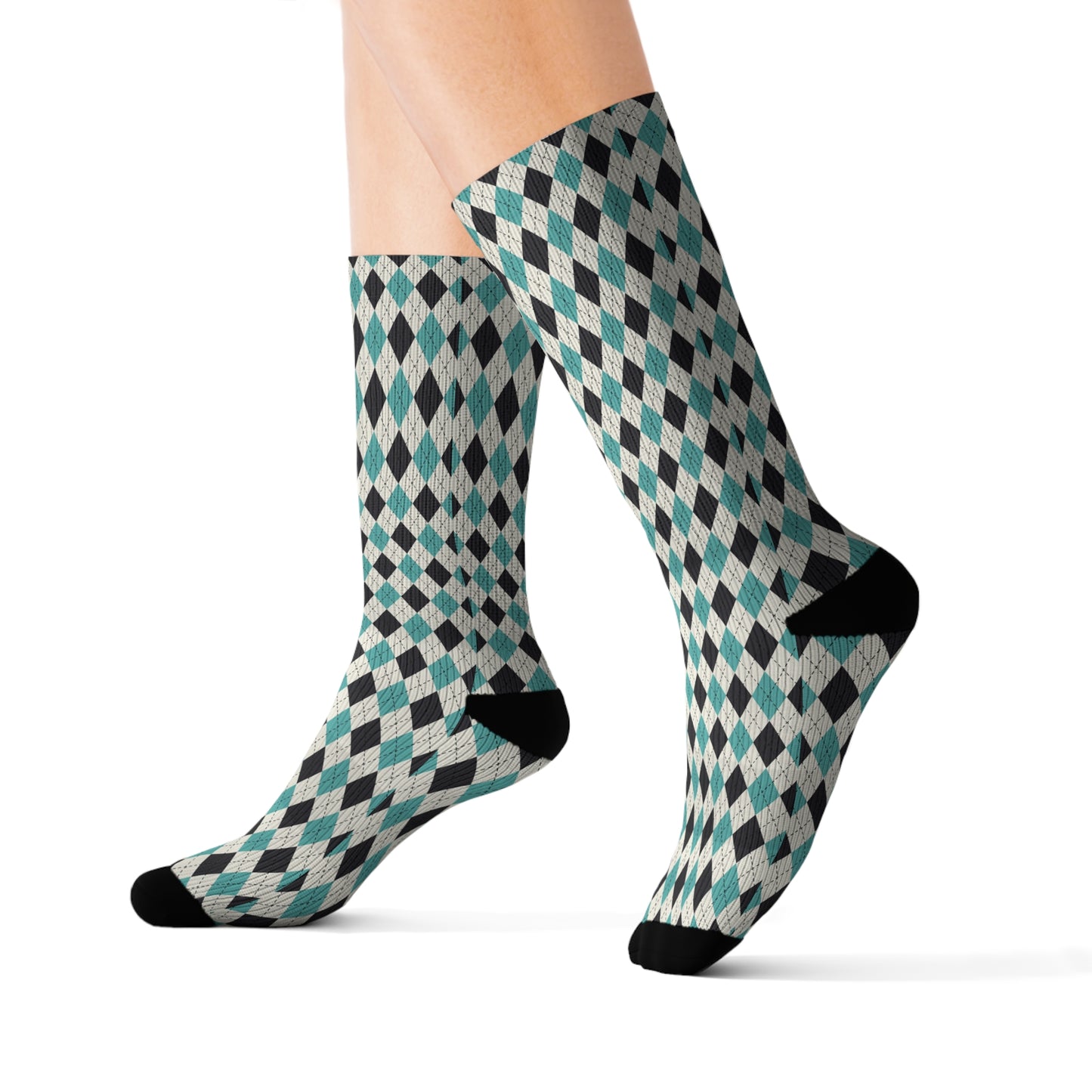 Stylish Patterned Socks - Unique Gift for Fashion Lovers, Cozy Wear for Any Occasion, Fun Holiday Socks, Trendy Accessories