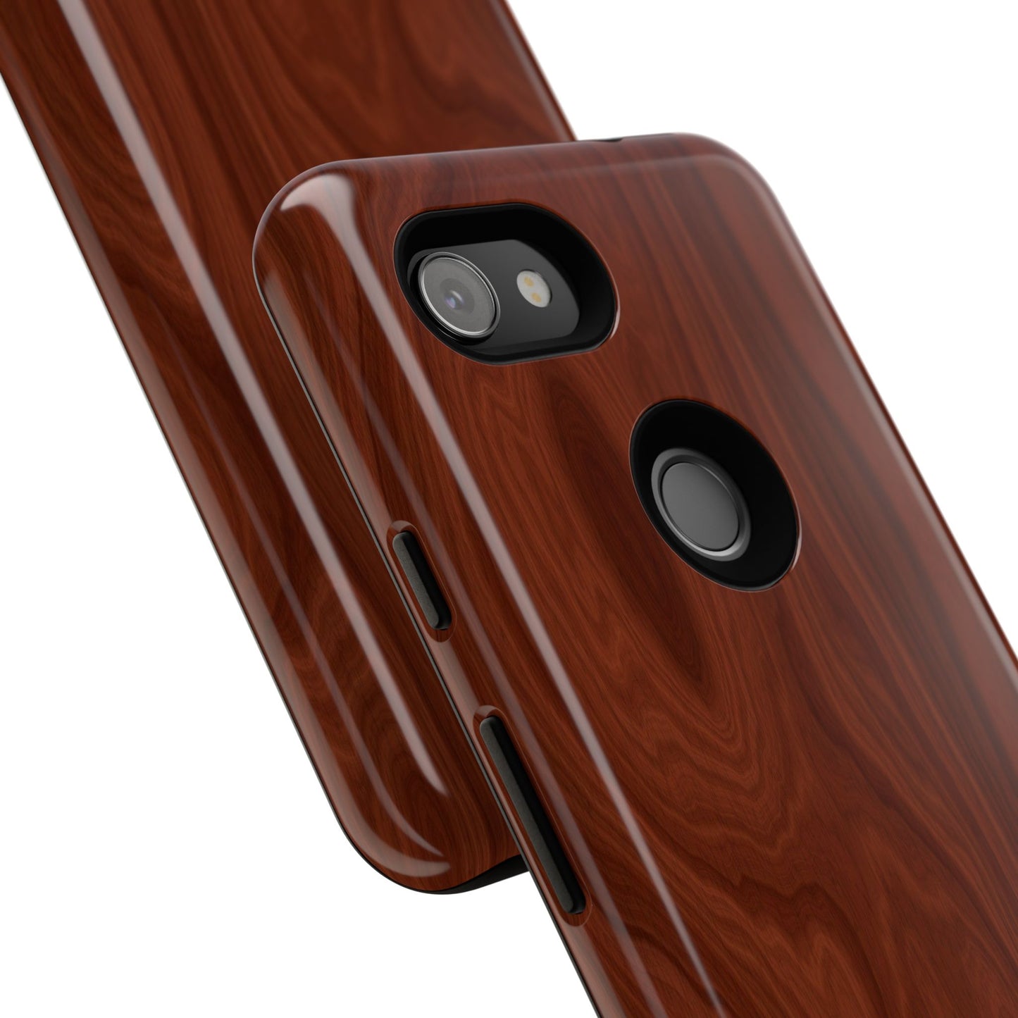 Wood Grain Phone Case, Stylish Tough Cases, Nature-Inspired Protective Cover, Unique Gifts for Him and Her, Eco-Friendly Tech Accessory