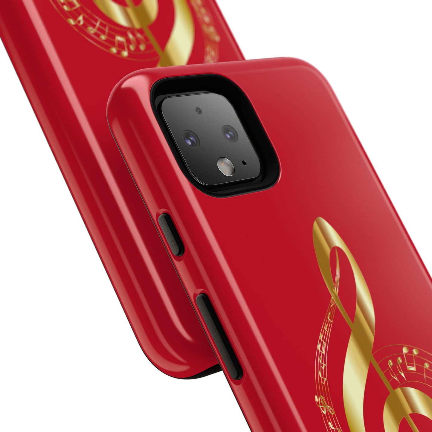 Tough Cases - Red Musical Note