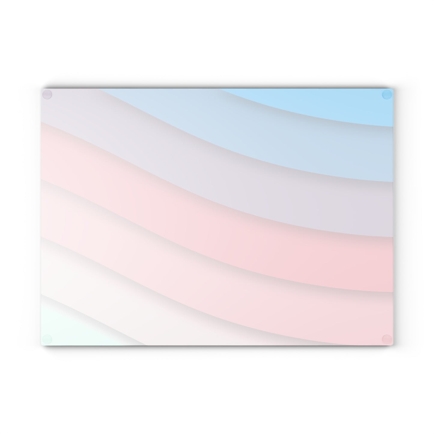 Elegant Pastel Glass Cutting Board | Kitchen Decor, Gift for Chefs