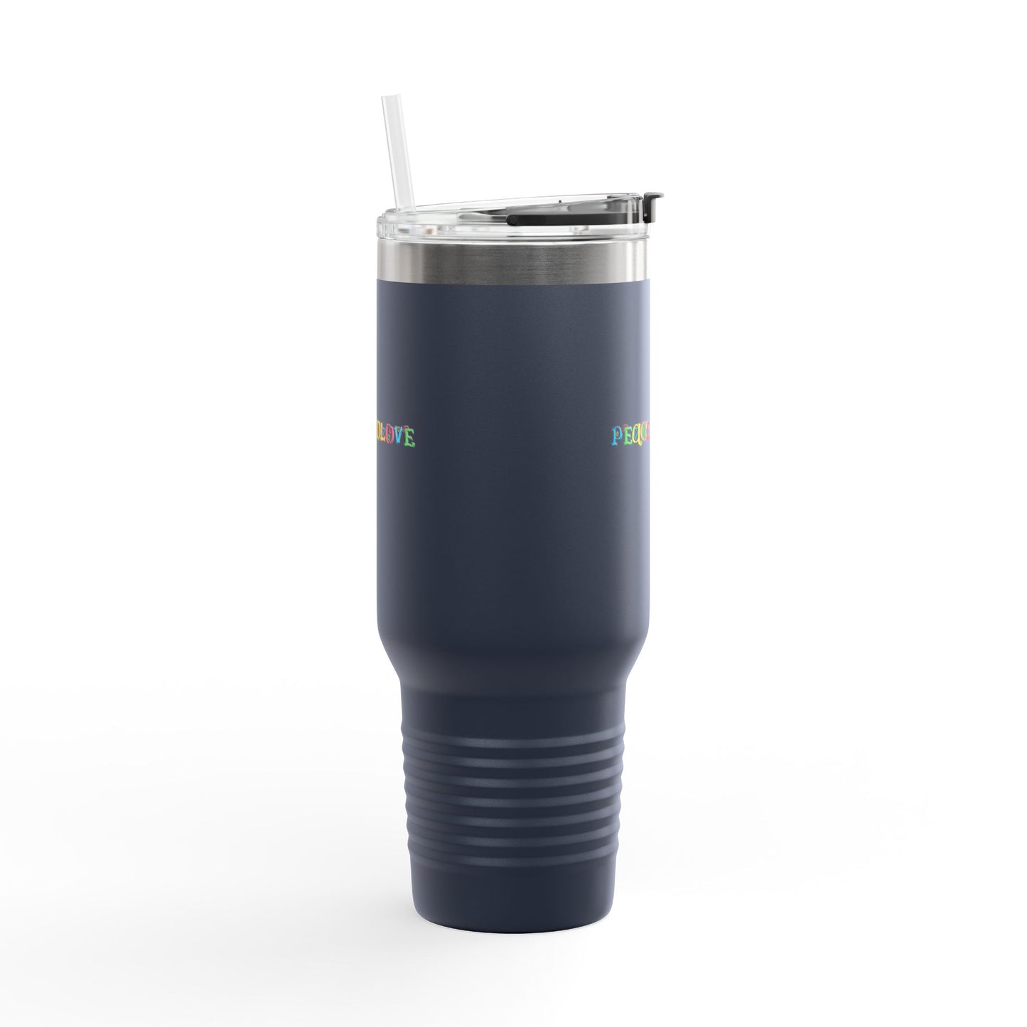 Rainbow Love Insulated Travel Mug, 40oz | Perfect Gift for Coffee Lovers | Eco-Friendly Drinkware | Travel Companion | Summer Vacation