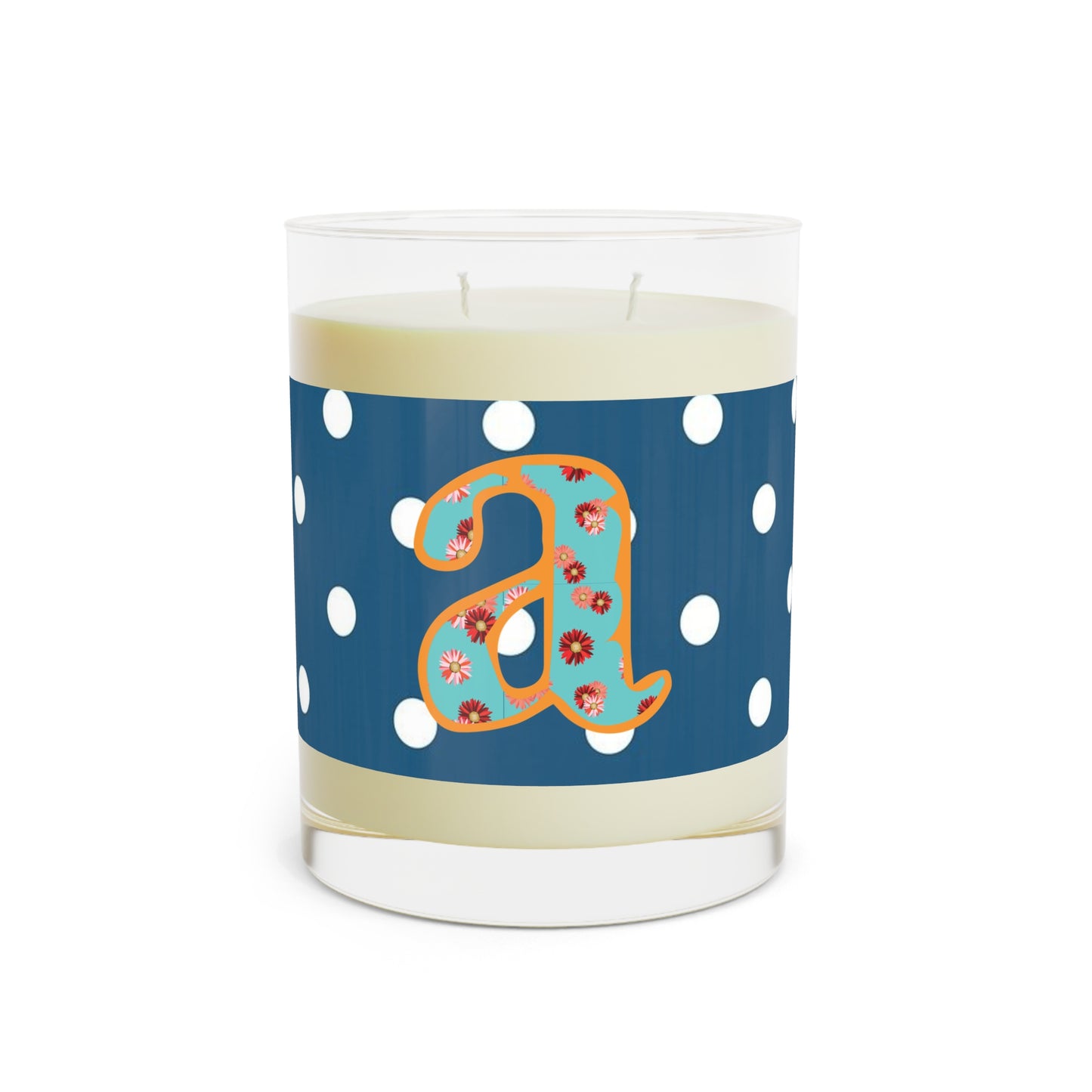 Charming Floral Scented Candle | Cozy Atmosphere, Home Decor, Gifts, Self-Care, Unique Candle