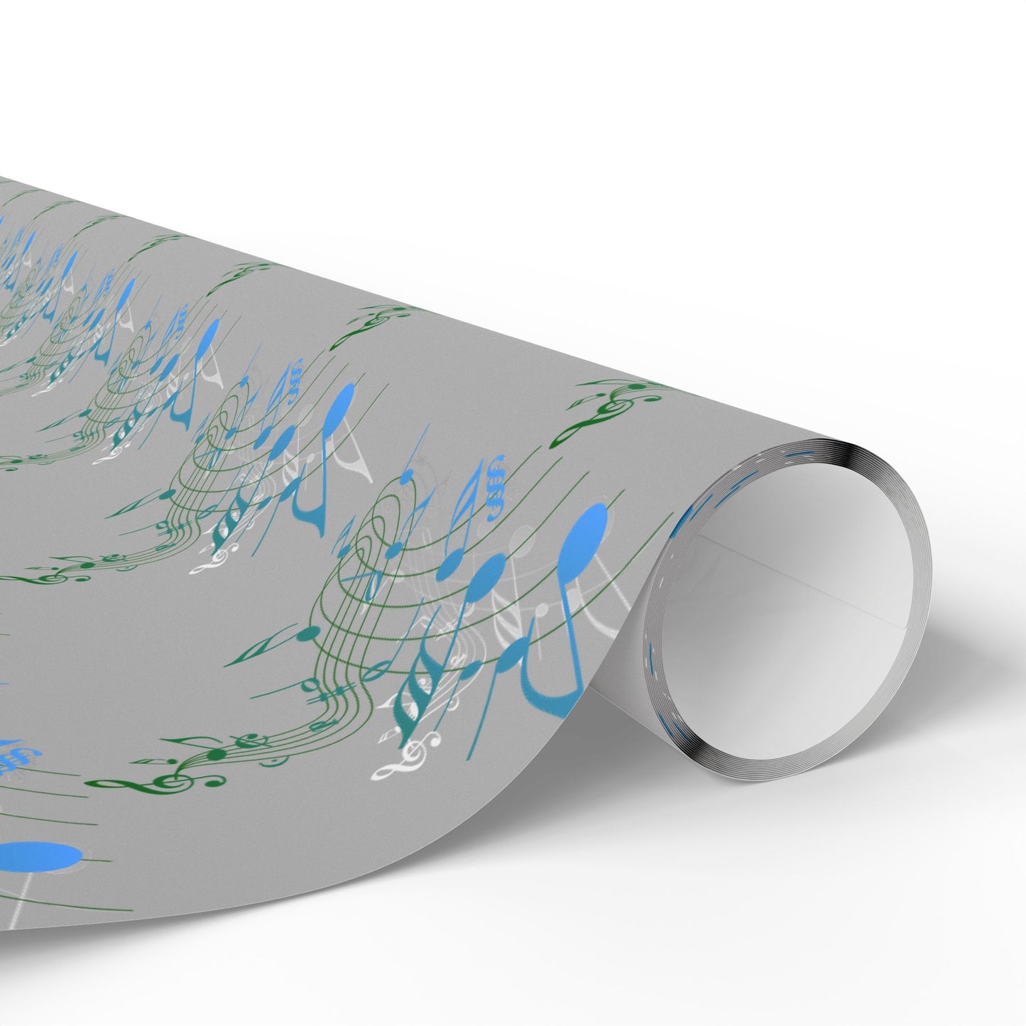 Elegant Music Note Wrapping Paper for Special Occasions, Perfect for Gifts, Birthdays, Holidays, Artsy Celebrations, Eco-Friendly