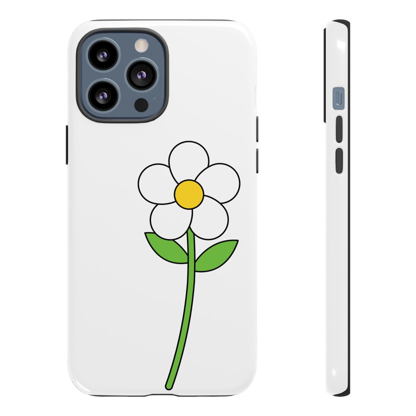 Floral Phone Case, Tough Cases with Flower Design, Cute Phone Accessory, Gifts for Her, Spring Decor, Unique Phone Cases