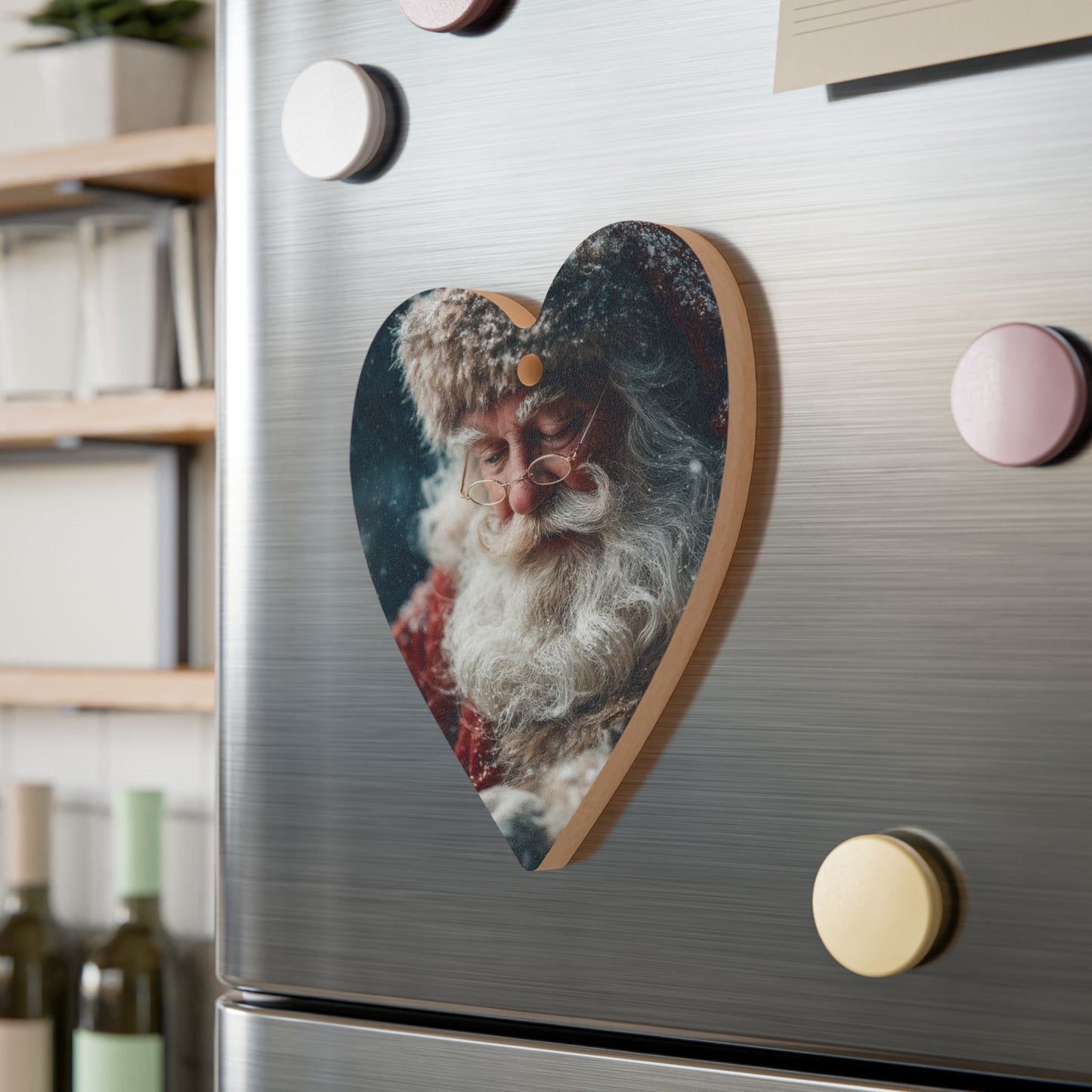 Wooden Ornaments - Santa