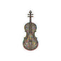 Colorful Violin Kiss-Cut Stickers | Artistic Music Decor, Laptop Stickers, Instrument Lover Gifts, Scrapbooking Supplies, Violin Art