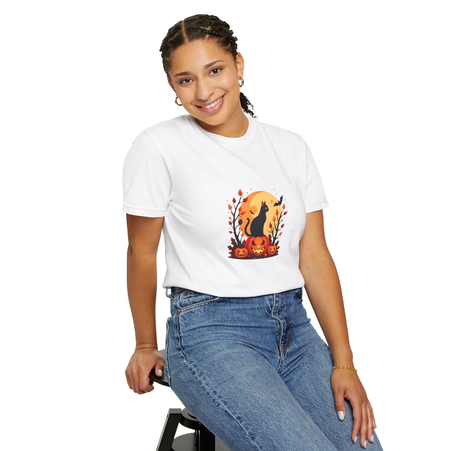 Unisex Garment-Dyed T-shirt - Halloween
