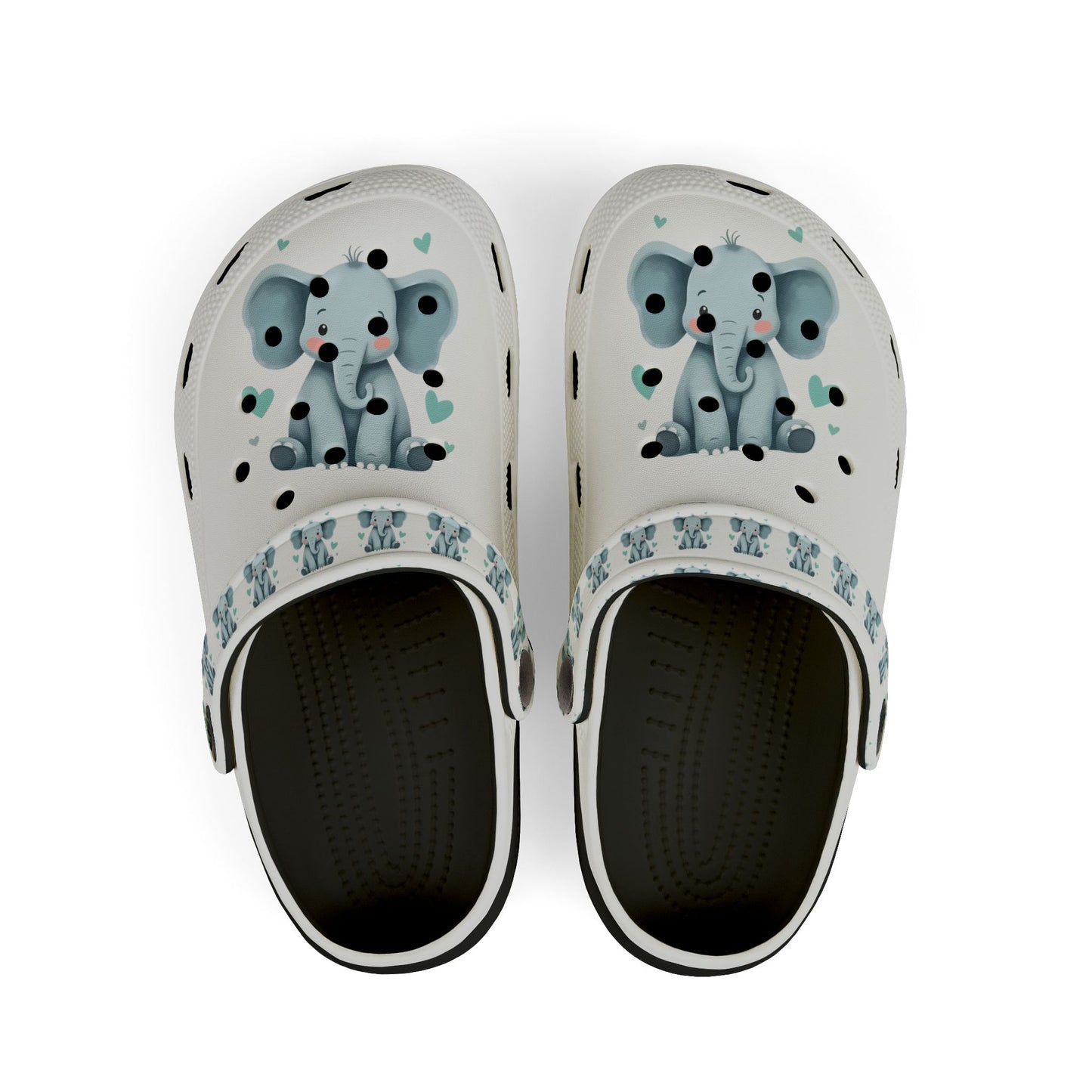 Kid's Elephant Design EVA Foam Clogs, Cute Kids Shoes, Summer Sandals, Fun Footwear, Playtime Shoes, Gift for Children