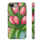 Floral Phone Case with Vibrant Tulips - Tough Cases for Garden Lovers, Spring Gifts, Nature Enthusiasts, Unique Gadget Accessories, [...]