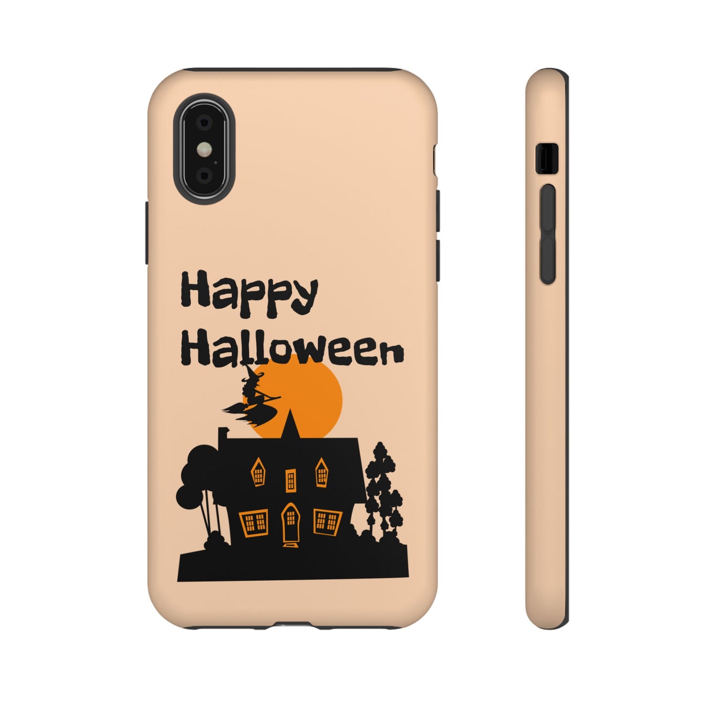 Halloween Phone Case, Spooky Mobile Cover, Tough Case for Phone, Witch Design, Fall Decor, Unique Gift for Halloween