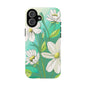 Floral Phone Case, Tough Cases, Flower Design, Nature Inspired, Eco-Friendly Cover, Unique Gift for Her, Spring Accessories