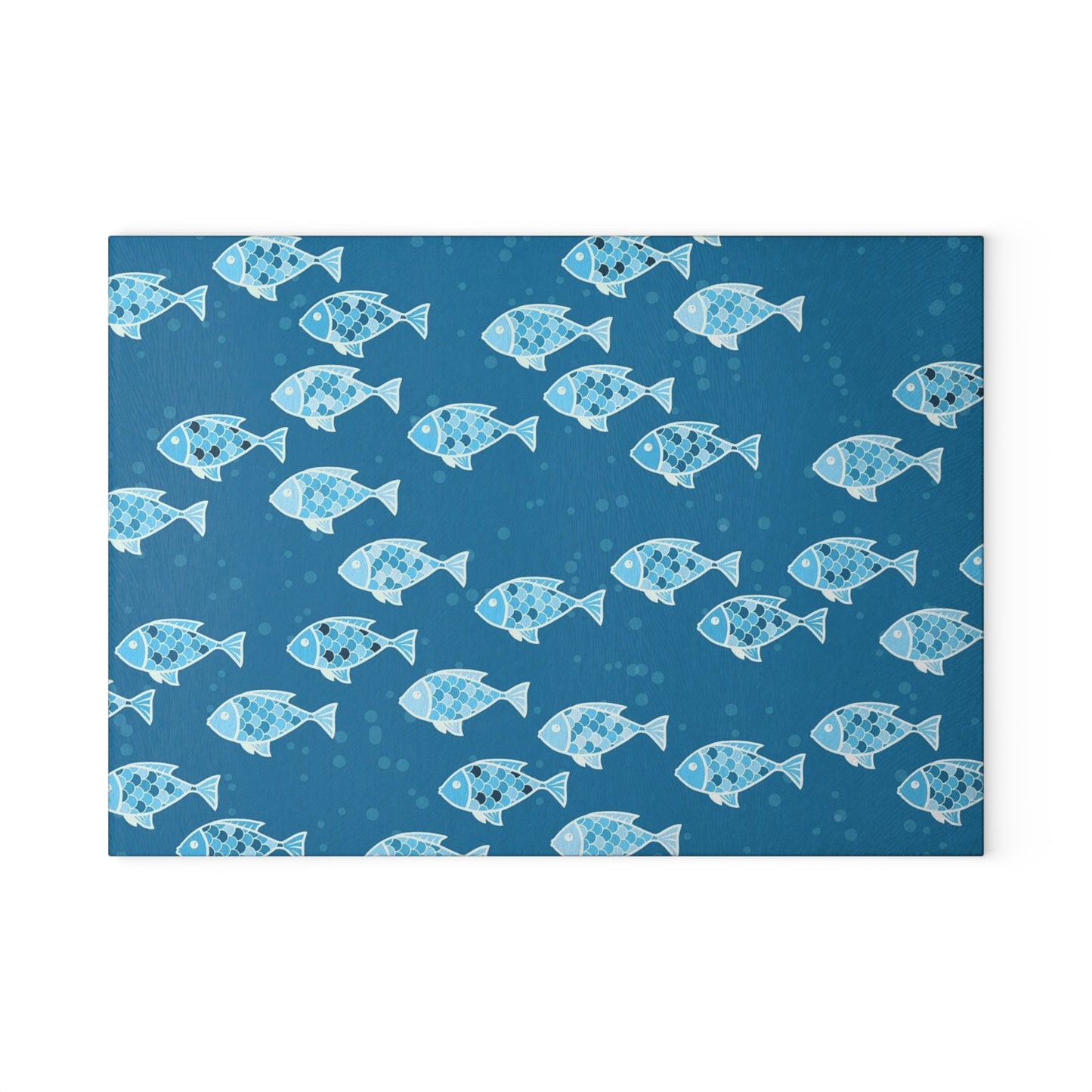 Underwater Fish Glass Cutting Board, Unique Kitchen Decor, Gifts for Chefs, Beach House Accessory, Summer Party Essentials