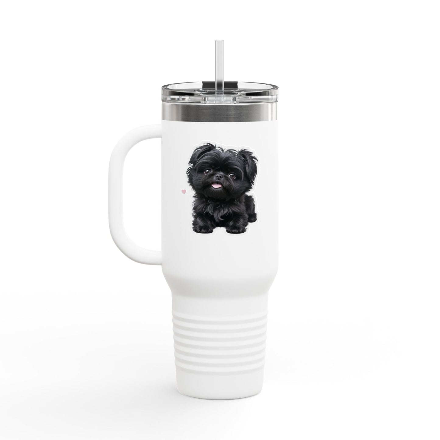 Personalized Insulated Travel Mug, 40oz with Dog Design - Perfect for Pet Lovers, Gifts for Dog Owners, Travel Cup, Coffee Mug, Custom [...]