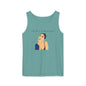 Funny Graphic Tank Top - "Oh sh*t, I almost cared"