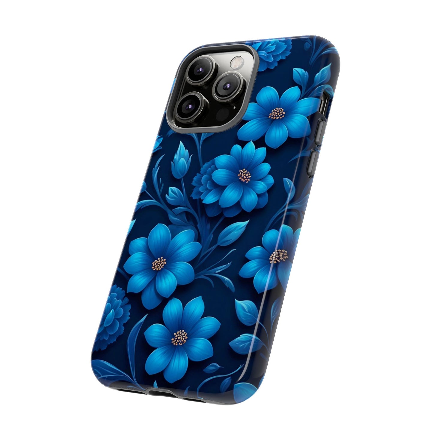Tough Cases: Floral iPhone Case, Vibrant Phone Cover, Flower Patterned Case, Protective Floral Design, Spring Gift Idea