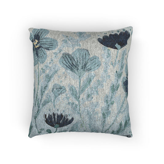 Boho Floral Woven Pillow | Cozy Home Decor, Nature Inspired Gift, Couch Cushion, Relaxation Accessory, Vintage Style