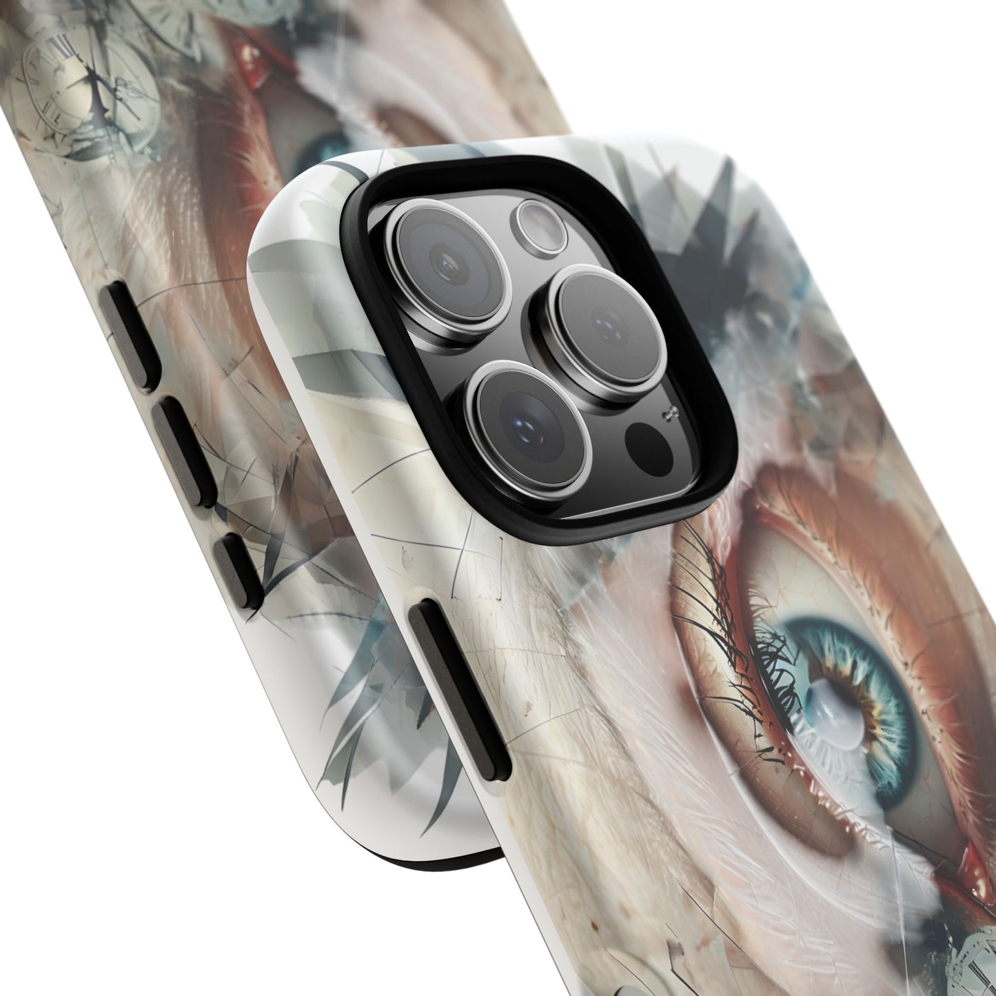 Artistic Eye Phone Case, Unique Smartphone Cover, Whimsical Gift for Art Lovers, Trendy Tech Accessory, Birthday Present, Holiday Gift