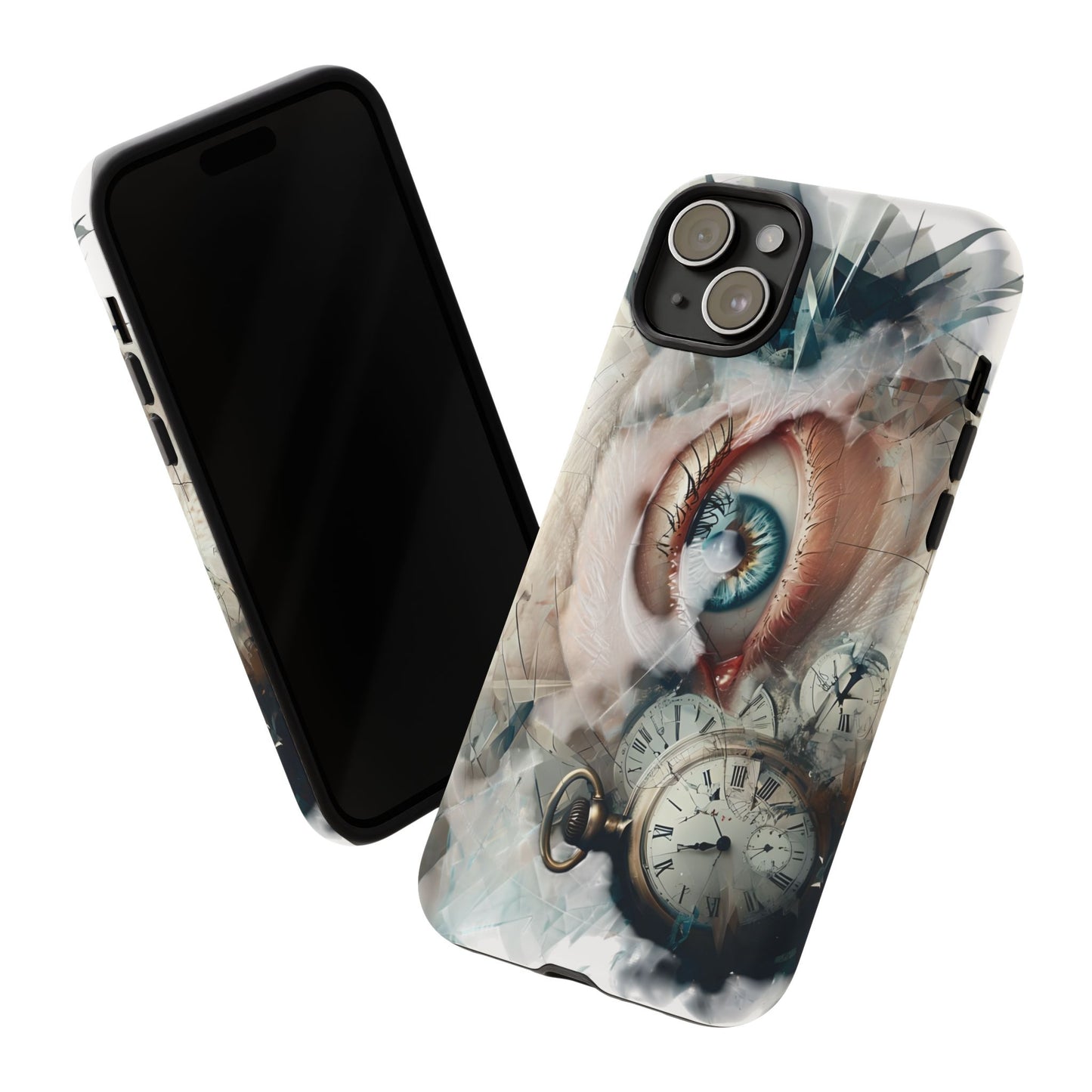 Artistic Eye Phone Case, Unique Smartphone Cover, Whimsical Gift for Art Lovers, Trendy Tech Accessory, Birthday Present, Holiday Gift