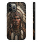 Native American Art Phone Case, Strong Culture Design, Unique Gift for Him or Her, Tough Cases, Customizable Protector, Tribal Style