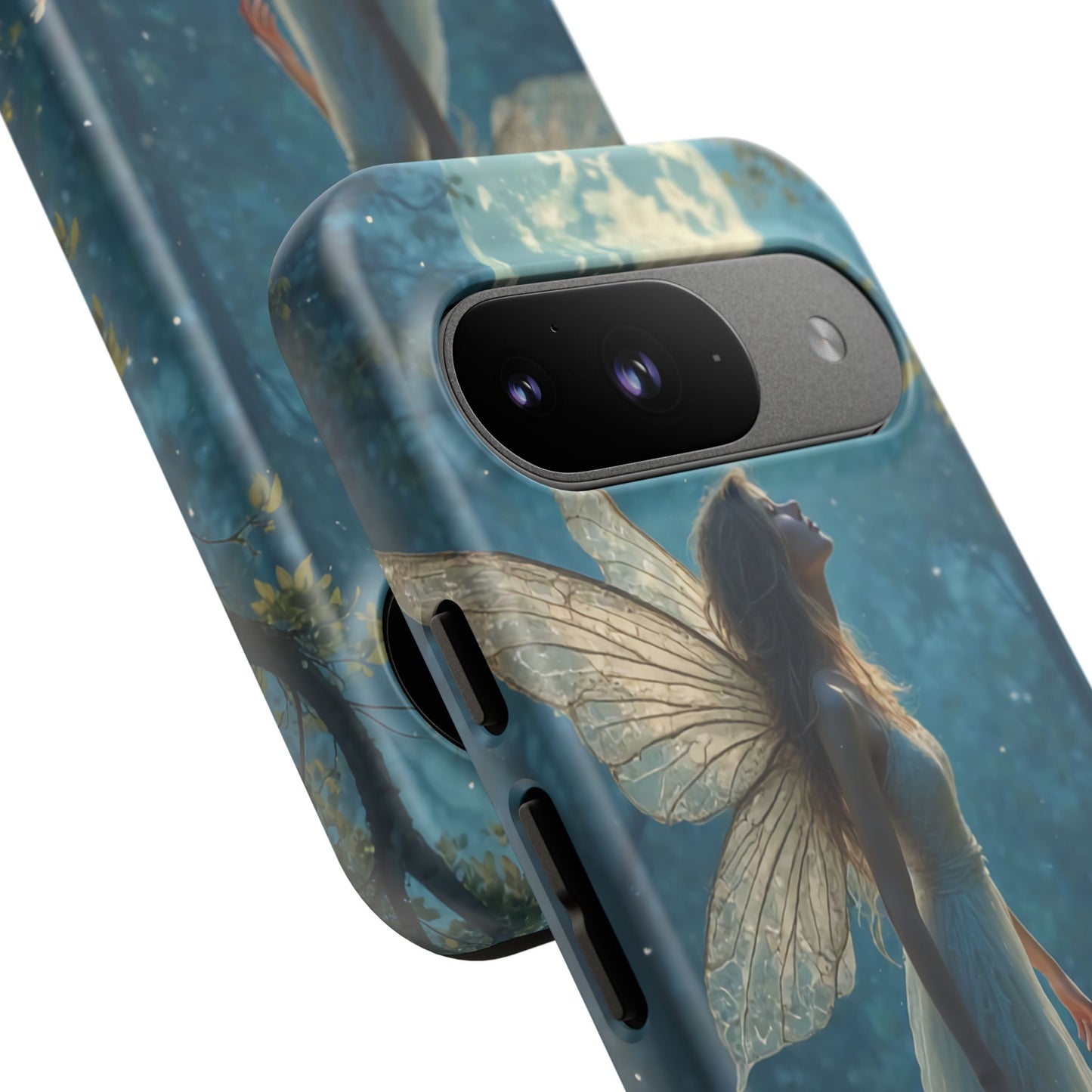 Fairy Moon Phone Case | Tough Cases for Nature Lovers, Fantasy Gift, Boho Phone Accessory, Ethereal Aesthetic, Magical Design