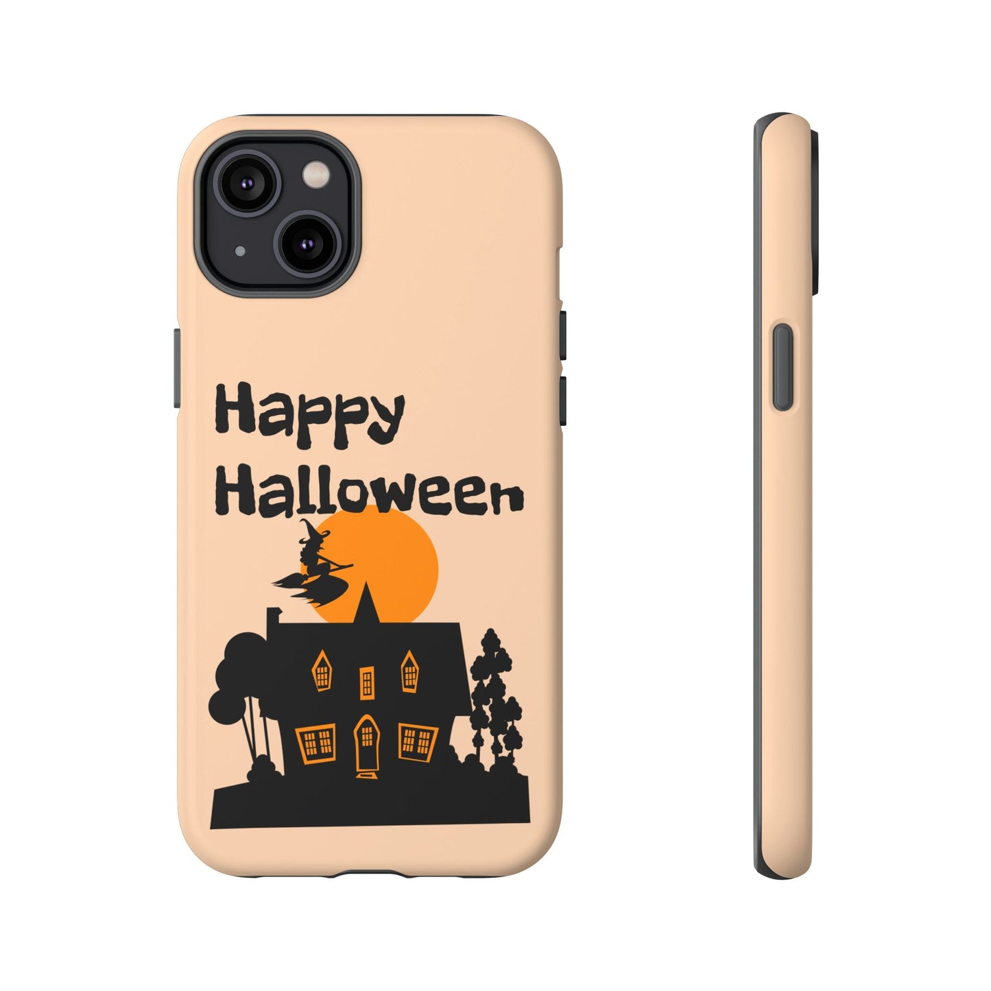 Halloween Phone Case, Spooky Mobile Cover, Tough Case for Phone, Witch Design, Fall Decor, Unique Gift for Halloween