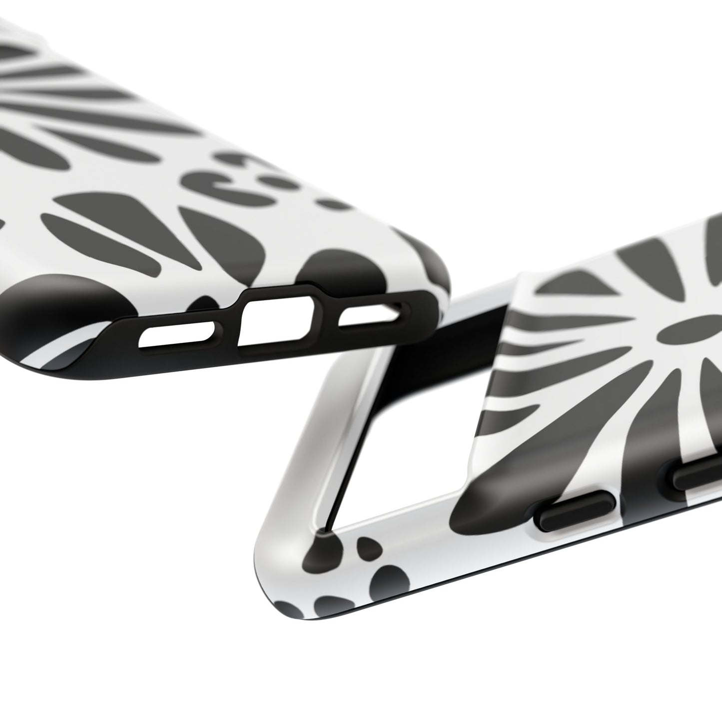 Stylish Phone Case with Floral Design, Tough Phone Cover for Her, Trendy Black and White Cell Phone Case, Unique Gift for Birthdays [...]
