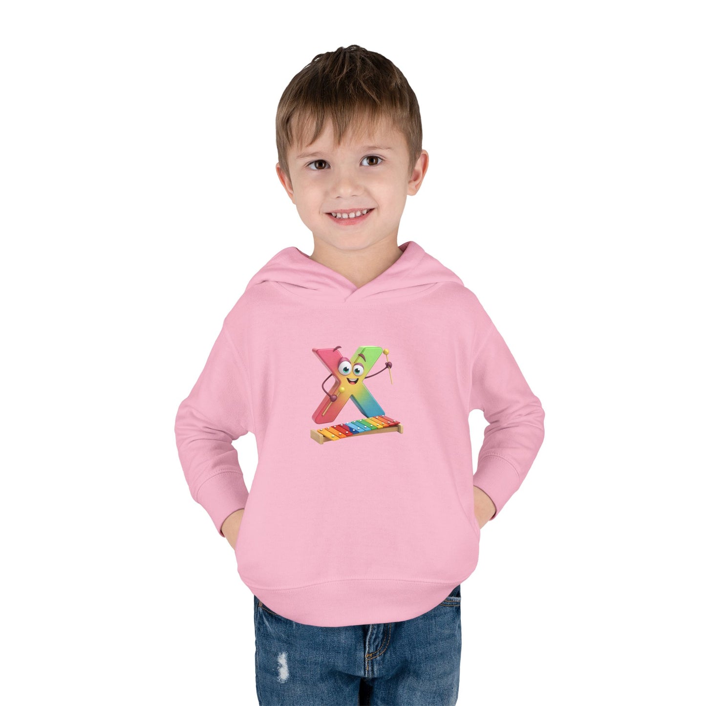 Colorful Toddler Fleece Hoodie with Fun Character, Kids Pullover, Children's Outerwear, Playful Hoodie for Kids, Gift for Toddlers