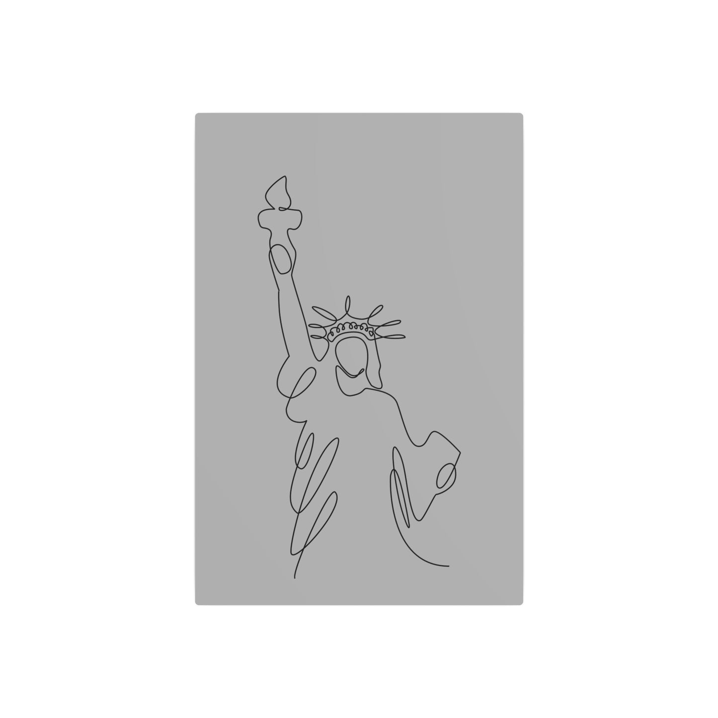 Statue of Liberty Metal Art Sign, Modern Wall Decor, Gift for Home, Office, or Independence Day, Minimalist Artwork, Unique [...]