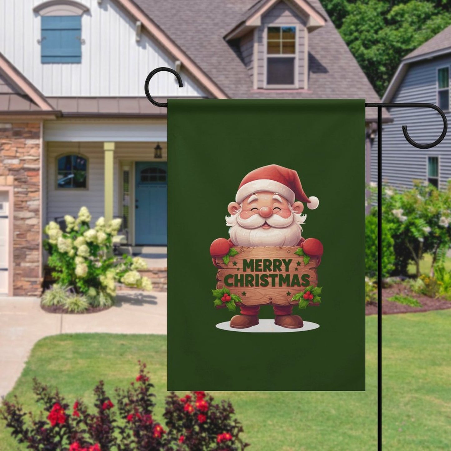 Garden Flag (2 Pics on 2 Sides)-12"x18"