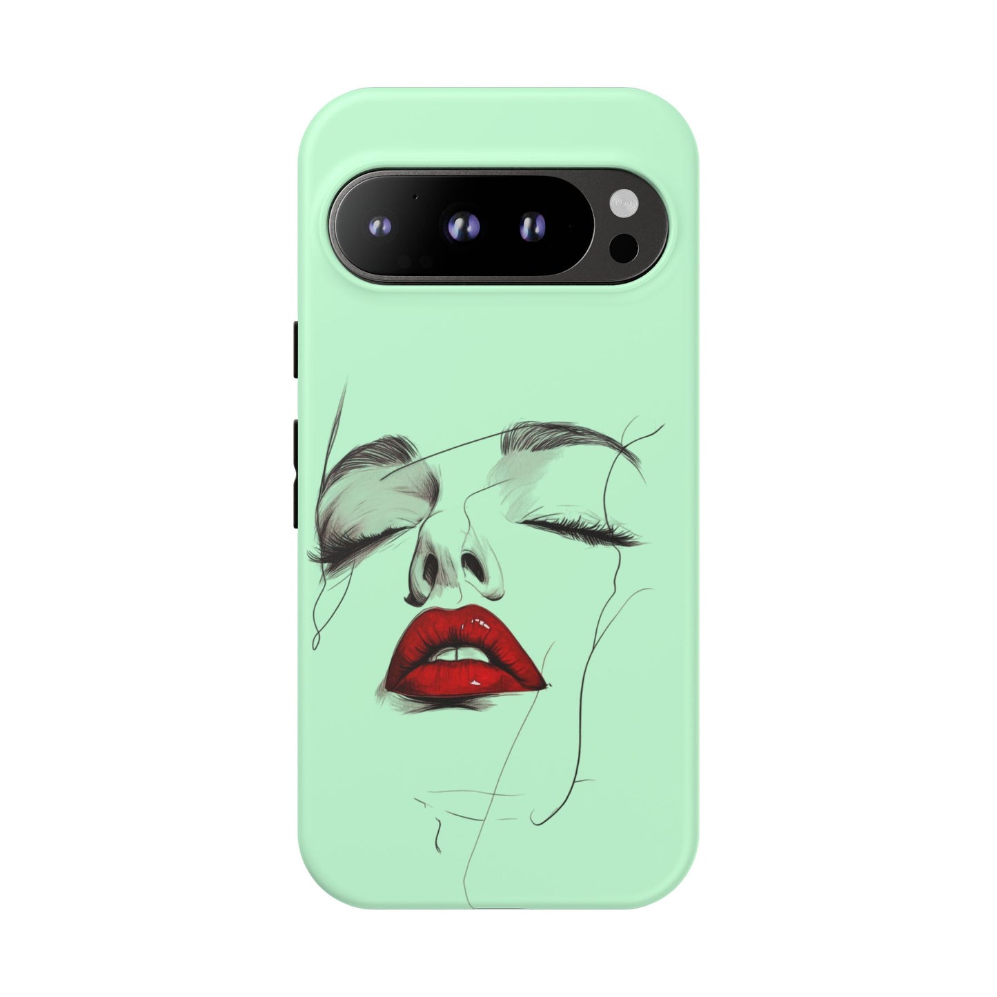 Stylish Phone Case, Artistic Phone Cover, Trendy Tech Accessory, Unique Cell Phone Protector, Gift for Her, Modern Aesthetic