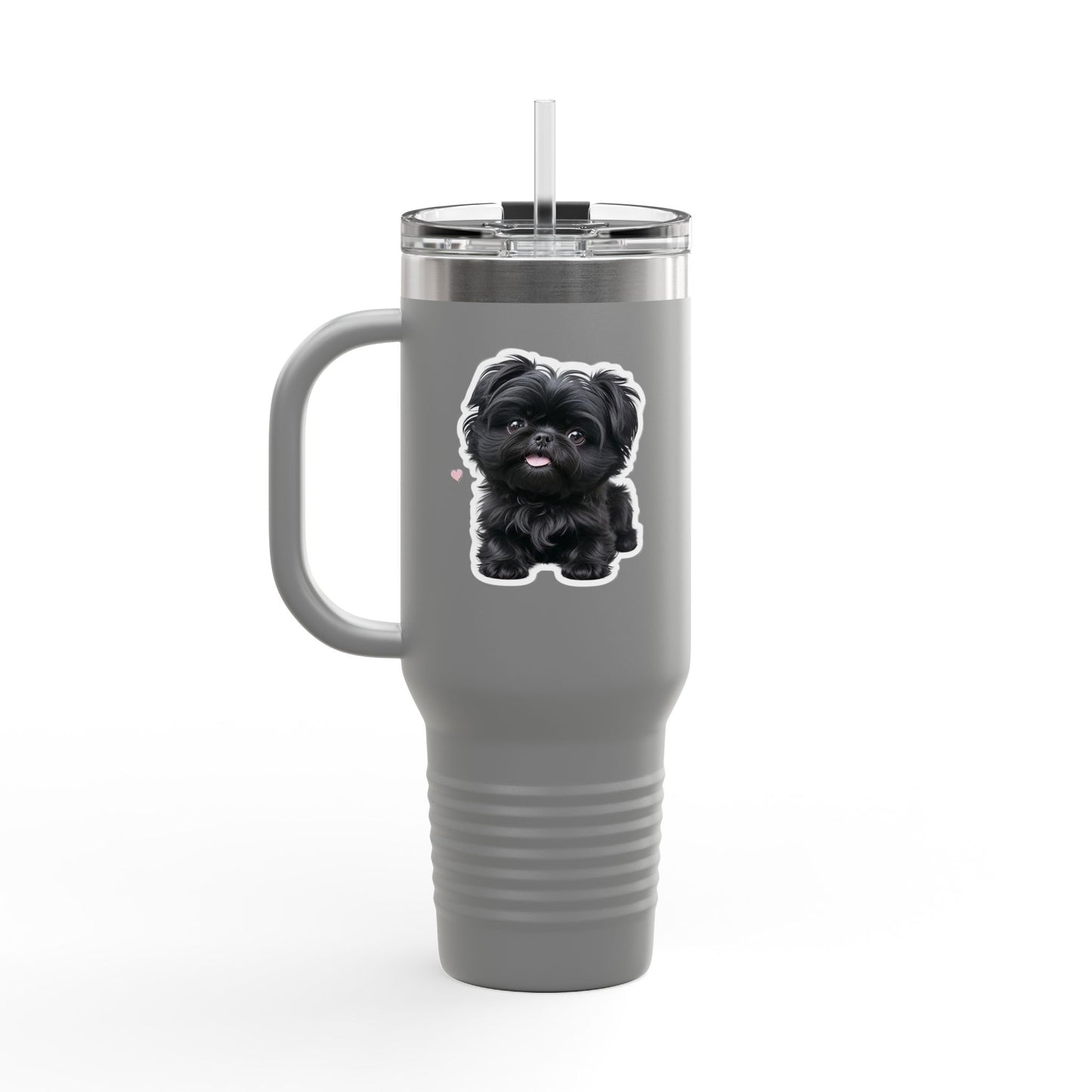 Personalized Insulated Travel Mug, 40oz with Dog Design - Perfect for Pet Lovers, Gifts for Dog Owners, Travel Cup, Coffee Mug, Custom [...]
