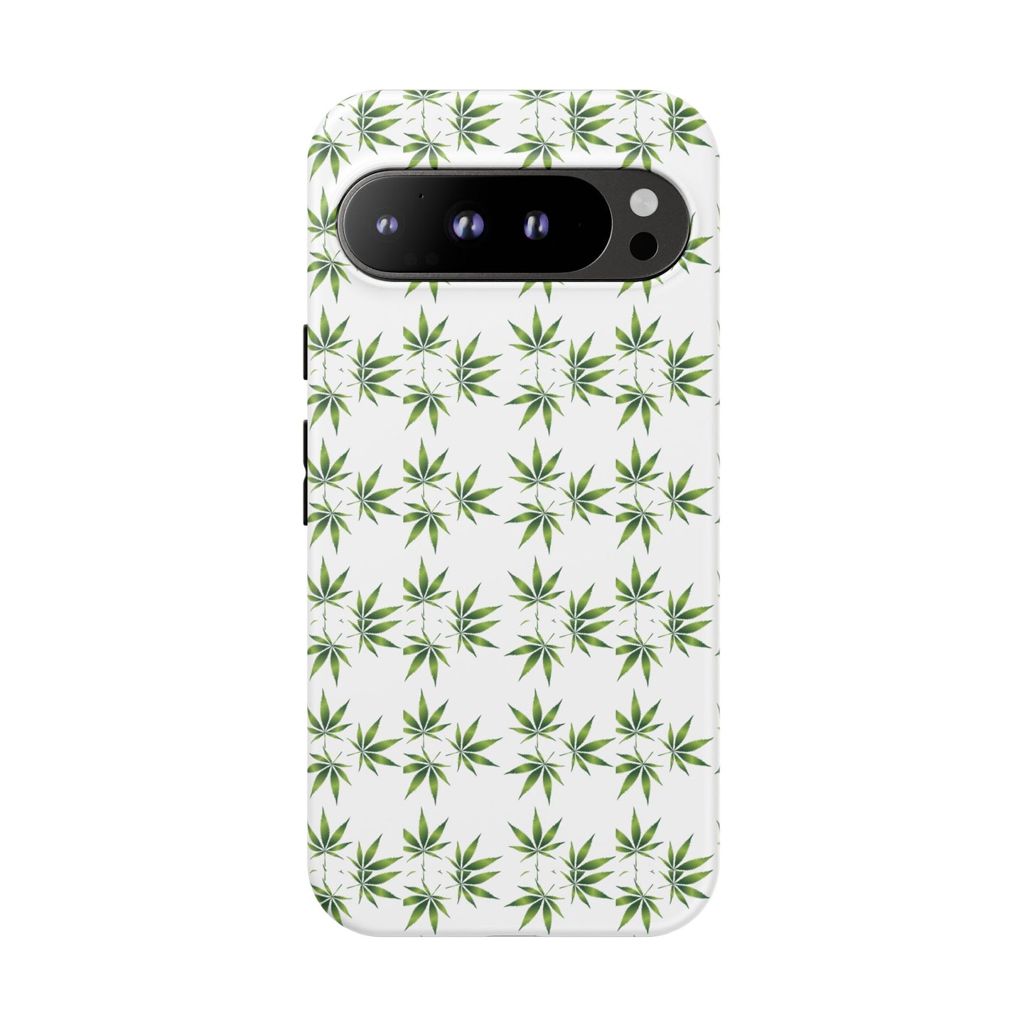 Stylish Phone Case with Cannabis Leaf Design, Durable Phone Cover, Gift for Stoner Friends, Unique Phone Accessory, Nature-Inspired Design