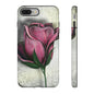 Rose Phone Case – Tough Cases, Floral Phone Cover, Gift for Her, Minimalist Design, Nature Lover's Accessory, Birthday Gift Idea