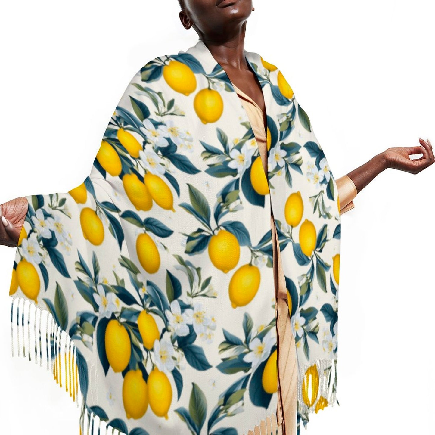 Cashmere-like Tassel Scarf