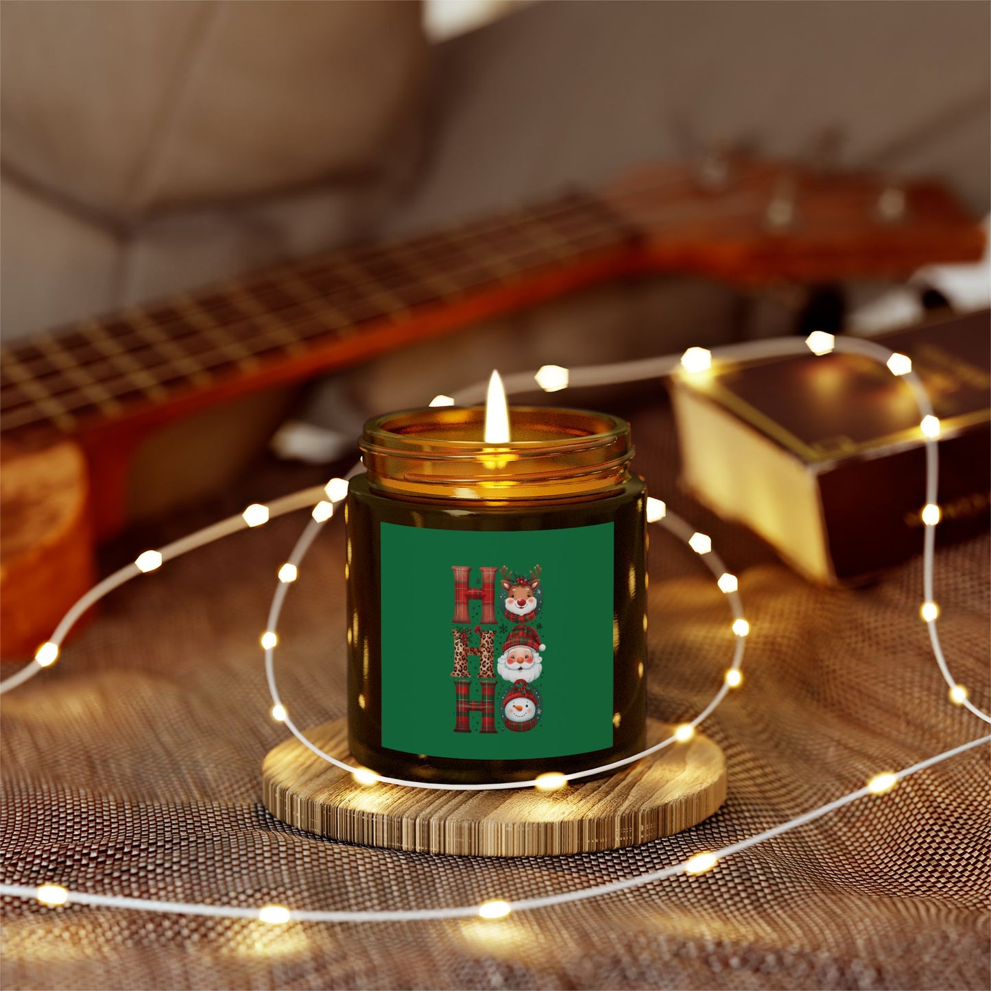 Festive Holiday Scented Candles