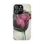 Rose Phone Case – Tough Cases, Floral Phone Cover, Gift for Her, Minimalist Design, Nature Lover's Accessory, Birthday Gift Idea