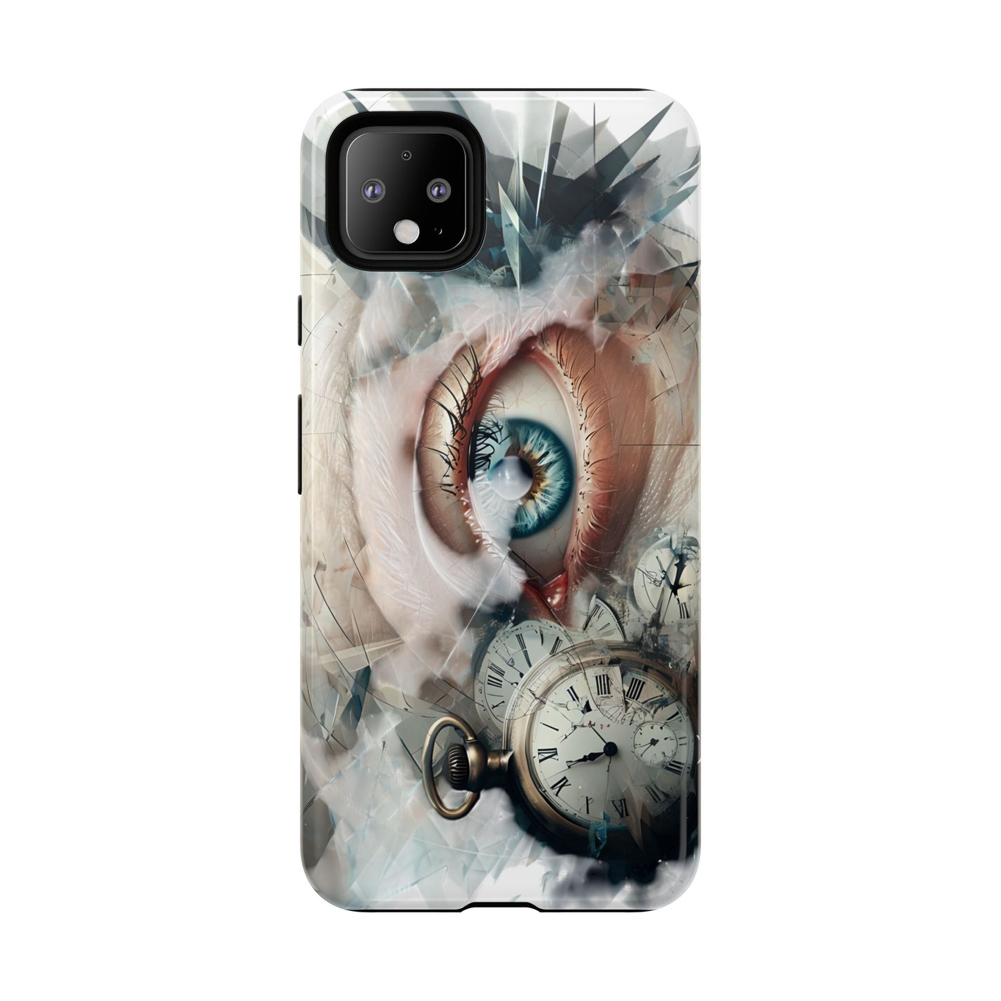 Artistic Eye Phone Case, Unique Smartphone Cover, Whimsical Gift for Art Lovers, Trendy Tech Accessory, Birthday Present, Holiday Gift