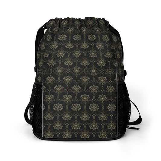 Waffle Cloth Sprots Drawstring Bag (Multi-Sites)