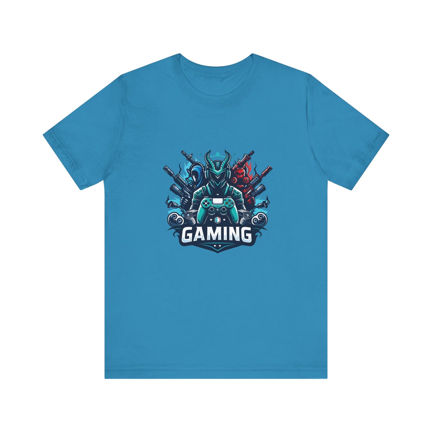 Gaming Controller Emblem Tee — Esports Gamer Graphic T-Shirt