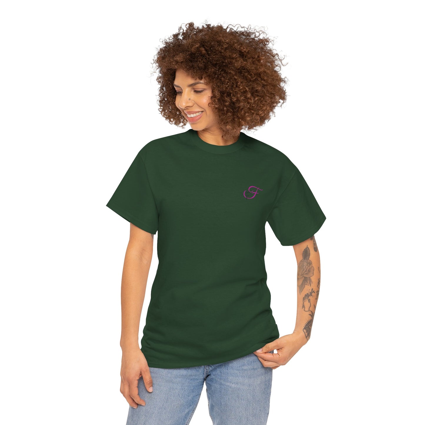 Funkin' Fabulous Tee — Pink Gown Illustration Women's Empowerment T‑Shirt