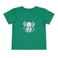 Adorable Elephant Toddler Tee, Kids Short Sleeve Shirt, Cute Baby Clothes, Elephant Lover Gift, Birthday Outfit