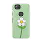 Floral Phone Case - Tough Cases for Nature Lovers, Cute Green Flower Design, iPhone Cover, Gift for Her, Spring Accessories