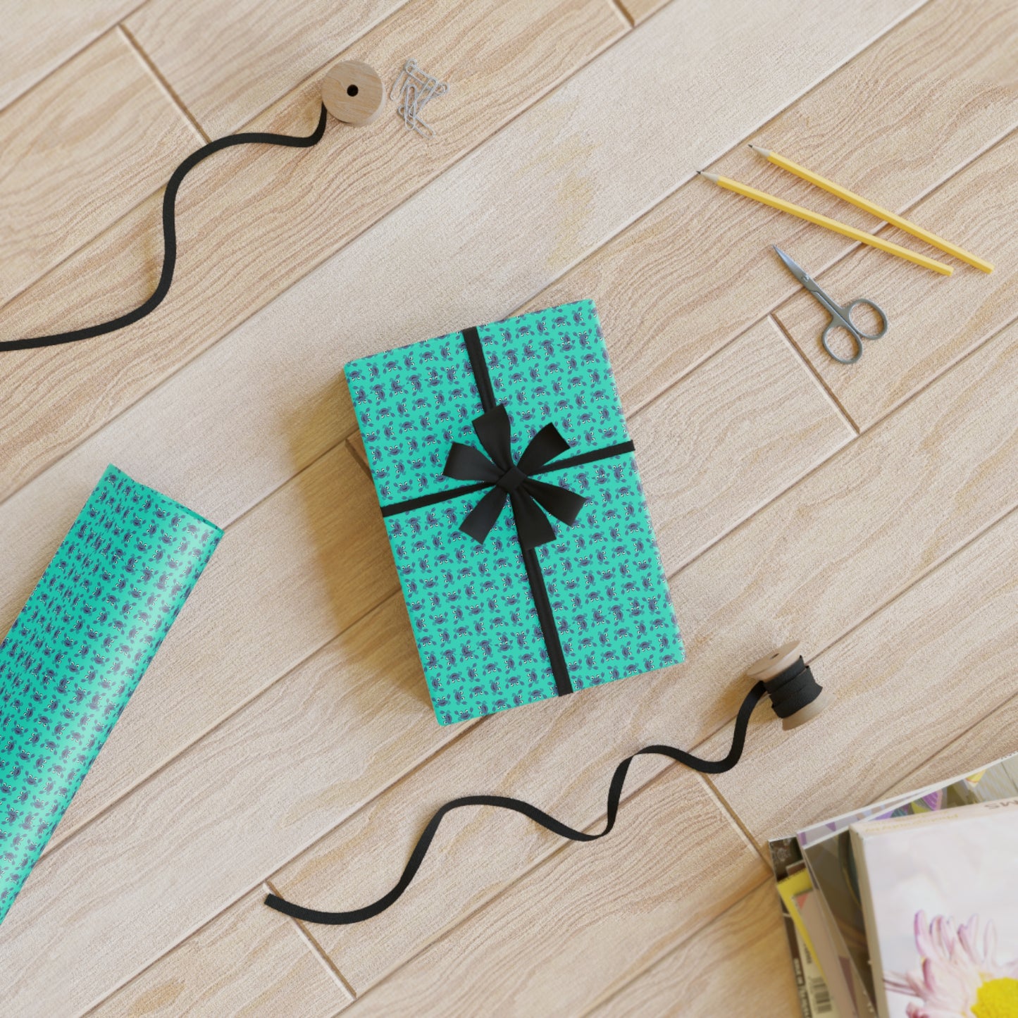 Vibrant Gift Wrapping Paper Roll, Eco-Friendly Gift Wrap, Holiday Gift Wrap, Birthday Wrapping Paper, Creative Wrapping Ideas